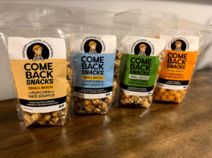 Come Back Snacks Packaging